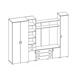 Стенка Ритм-1 (Мини)