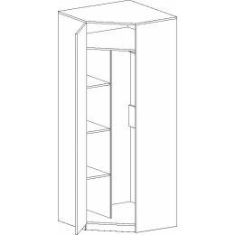 Шкаф угловой Фрегат