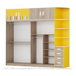 Шкаф-купе Юниор Оранжевая Корова