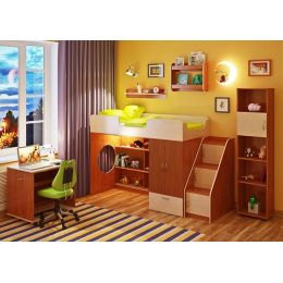 Детская комната Легенда 9 с полками