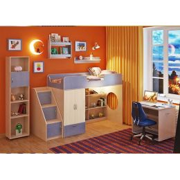 Детская комната Легенда 9 с полками