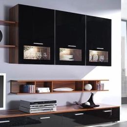 Стенка Сорренто 4 глянцевый мдф