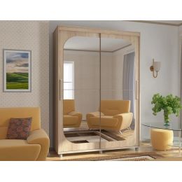 Шкаф-купе Комфорт 12 двухдверный Клевер