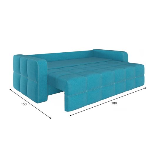 Диван Денди (Клэр) Plush Blue