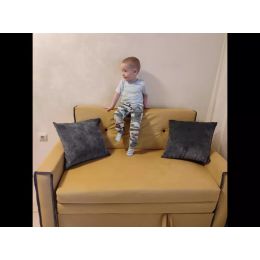 Диван Найс Plush Yellow