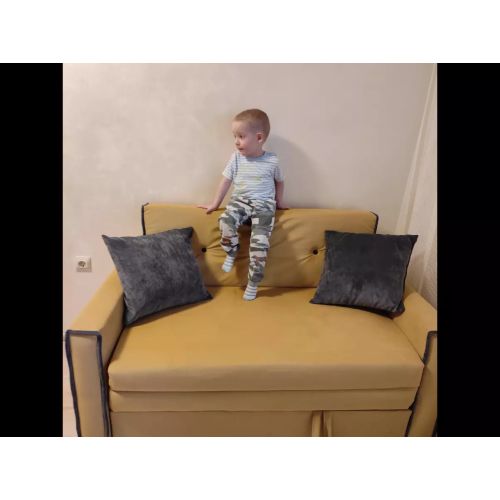 Диван Найс Plush Yellow