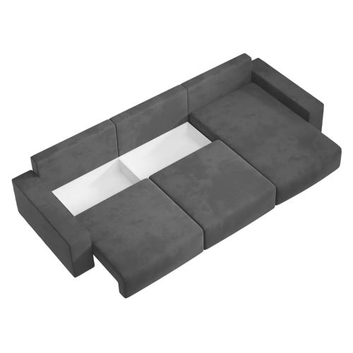 Диван модульный угловой King (Сиэтл) Plush Grey