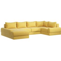 Диван угловой Ариети-П Plush Sunny
