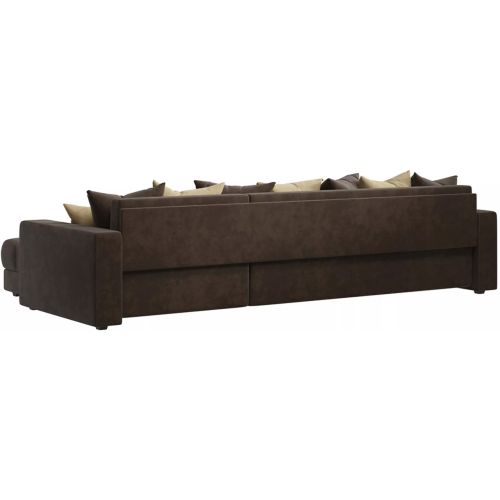 Диван угловой Босс (Boss) Rich Plush Brown