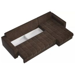 Диван угловой Босс (Boss) Rich Plush Brown