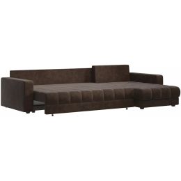 Диван угловой Босс (Boss) Rich Plush Brown