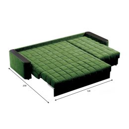 Диван угловой Даллас Plush Green