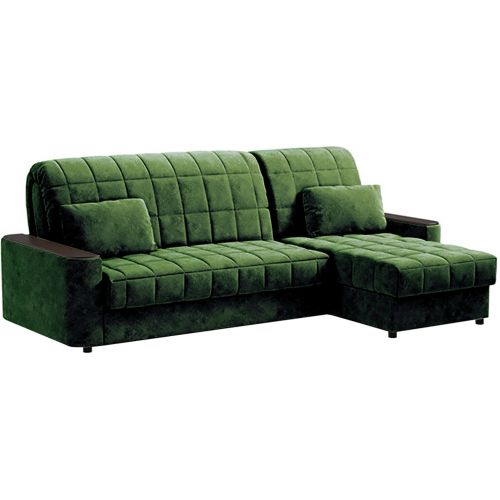 Диван угловой Даллас Plush Green