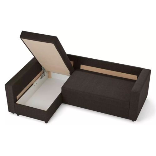 Диван угловой Милбург (Мансберг) Сountry Brown