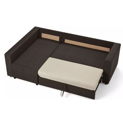 Диван угловой Милбург (Мансберг) Сountry Brown