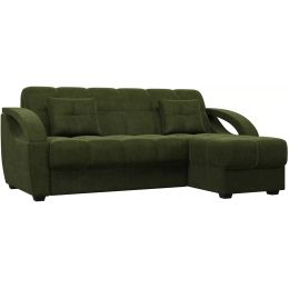 Диван угловой Монреаль Plush Green