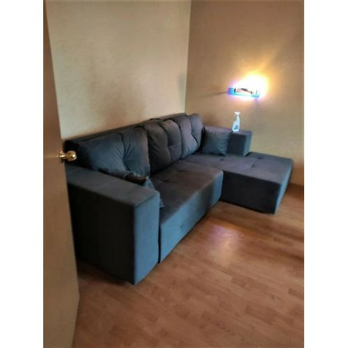 Диван угловой Питсбург Plush Grafit