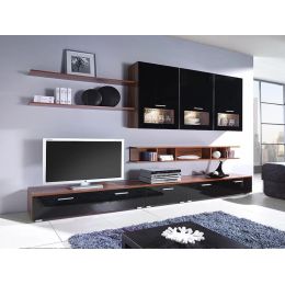 Стенка Сорренто 4 глянцевый мдф