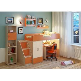 Детская комната Легенда 9 с полками