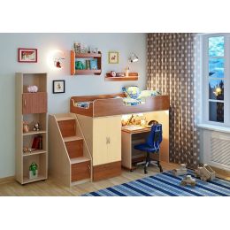 Детская комната Легенда 9 с полками