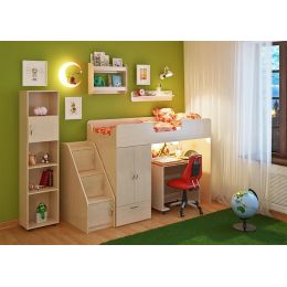 Детская комната Легенда 9 с полками