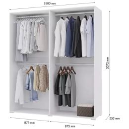 Шкаф 4-х дверный Nova 1