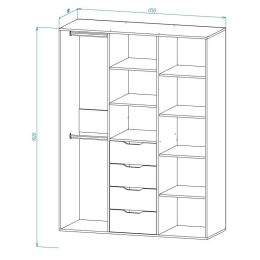 Шкаф Лунго 1