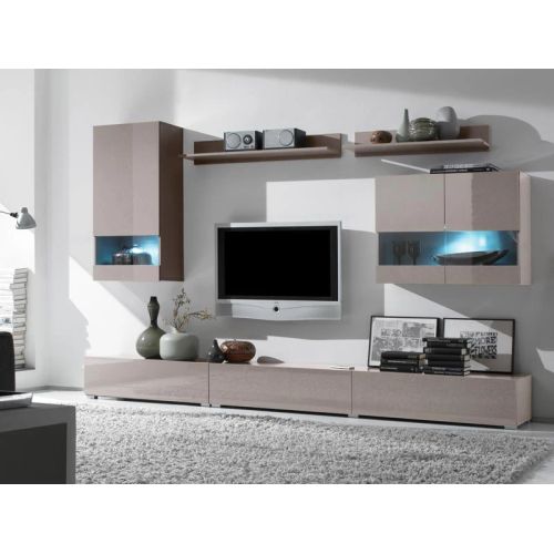 Стенка Сорренто 3 глянцевый мдф