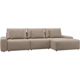 Диван модульный Гунер-2 Plush Coffee нераскладной