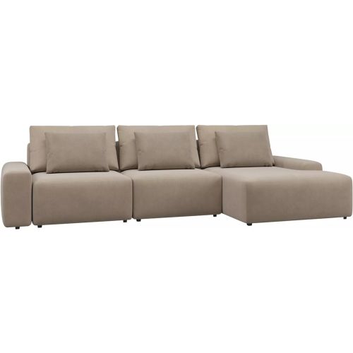 Диван модульный Гунер-2 Plush Coffee нераскладной