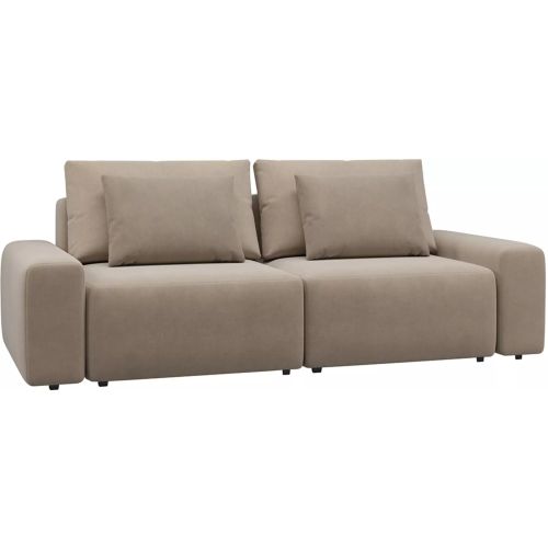 Диван модульный Гунер-3 Plush Coffee нераскладной