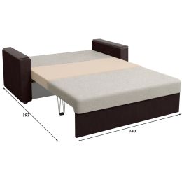Диван прямой Дубай (Майами) Plush Beige