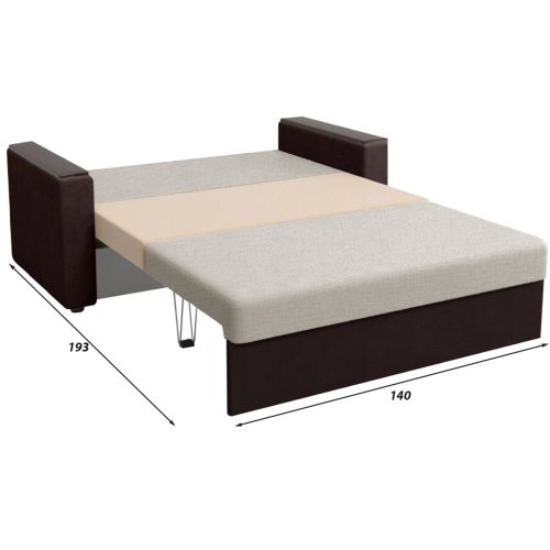 Диван прямой Дубай (Майами) Plush Beige
