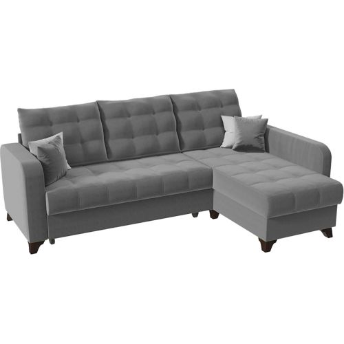 Диван угловой Беллано (Белла) Grey