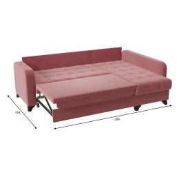 Диван угловой Беллано (Белла) Корал