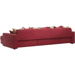 Диван угловой Босс (Boss)  Rich Plush Red