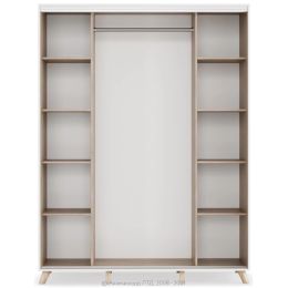 Шкаф-купе с зеркалом Маша и Медведь Folk