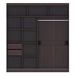 Шкаф-купе Комфорт 12 двухдверный зеркало