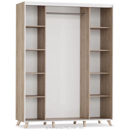 Шкаф-купе с зеркалом Маша и Медведь Folk