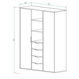 Шкаф Лунго 1