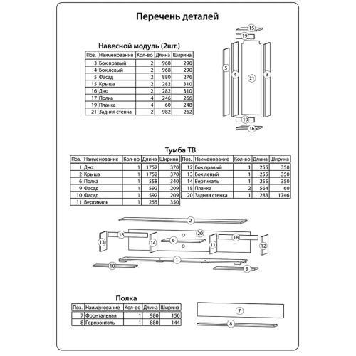 Стенка Аманти (Мини)