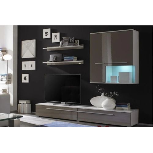 Стенка Сорренто 2 глянцевый мдф