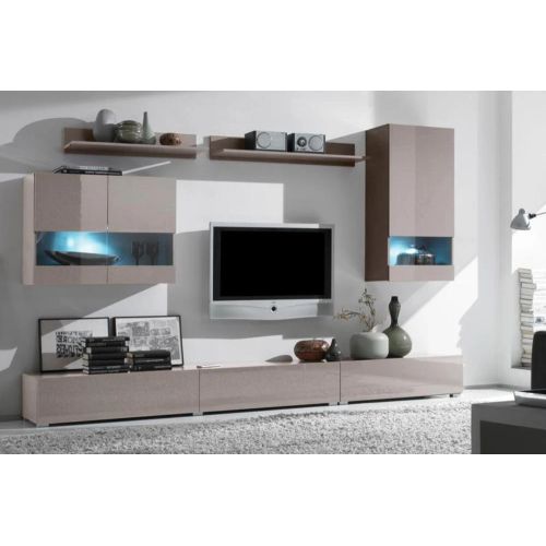 Стенка Сорренто 3 глянцевый мдф