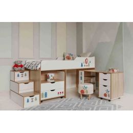 Детская комната Маша и Медведь Folk 3