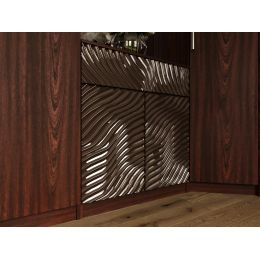 Прихожая Глянец угловая 3D МДФ 12