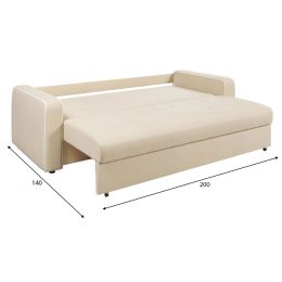 Диван прямой Атланта Beige