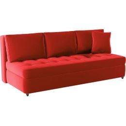 Диван прямой Бони Plush Red