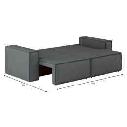 Диван прямой Лофт Plush Grey