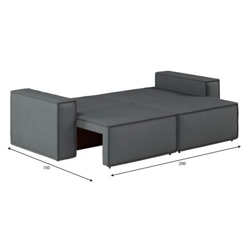 Диван прямой Лофт Plush Grey
