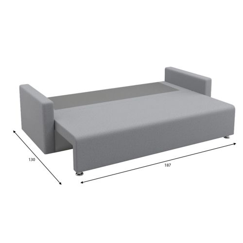 Диван прямой Олимп Grey